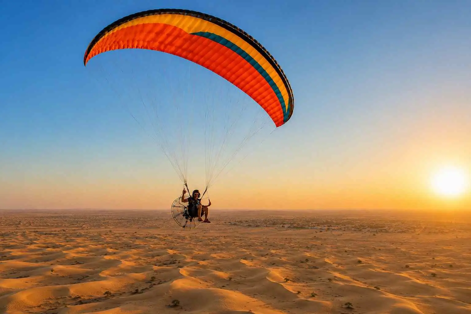 Paramotoring
