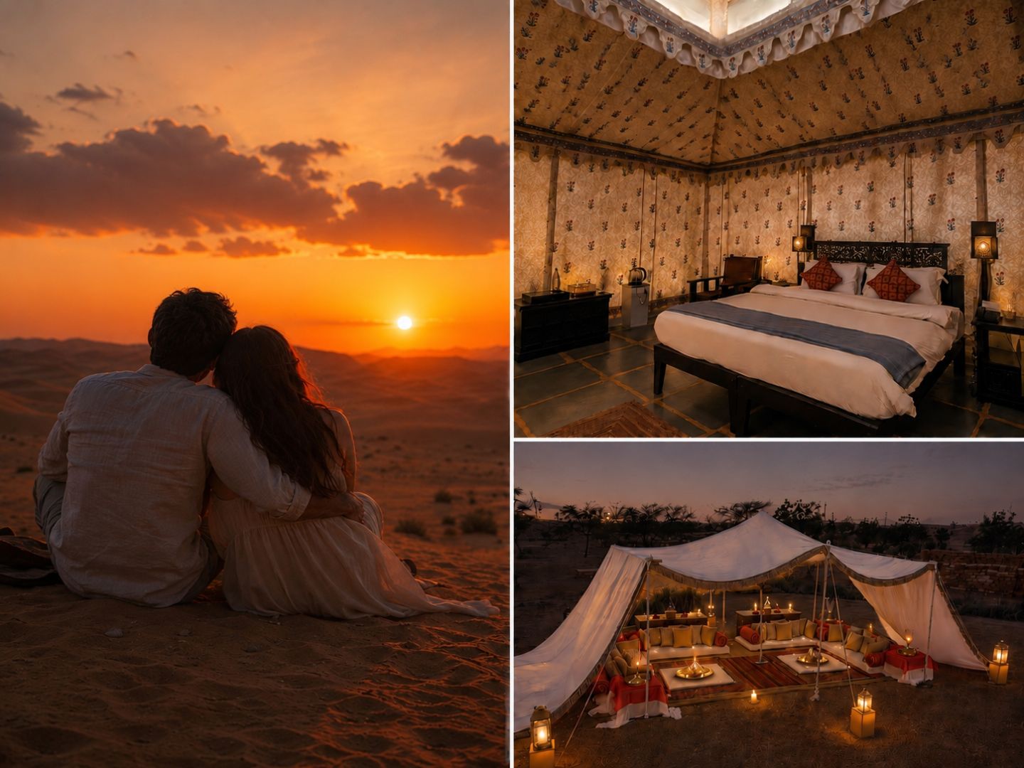 Royal Couple Desert Escape
