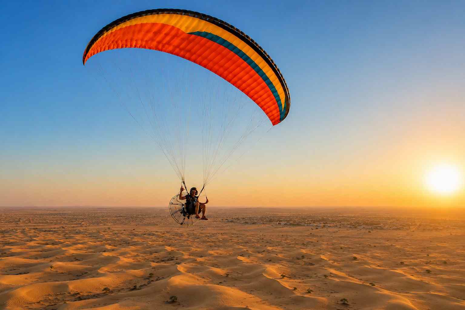 Paramotoring