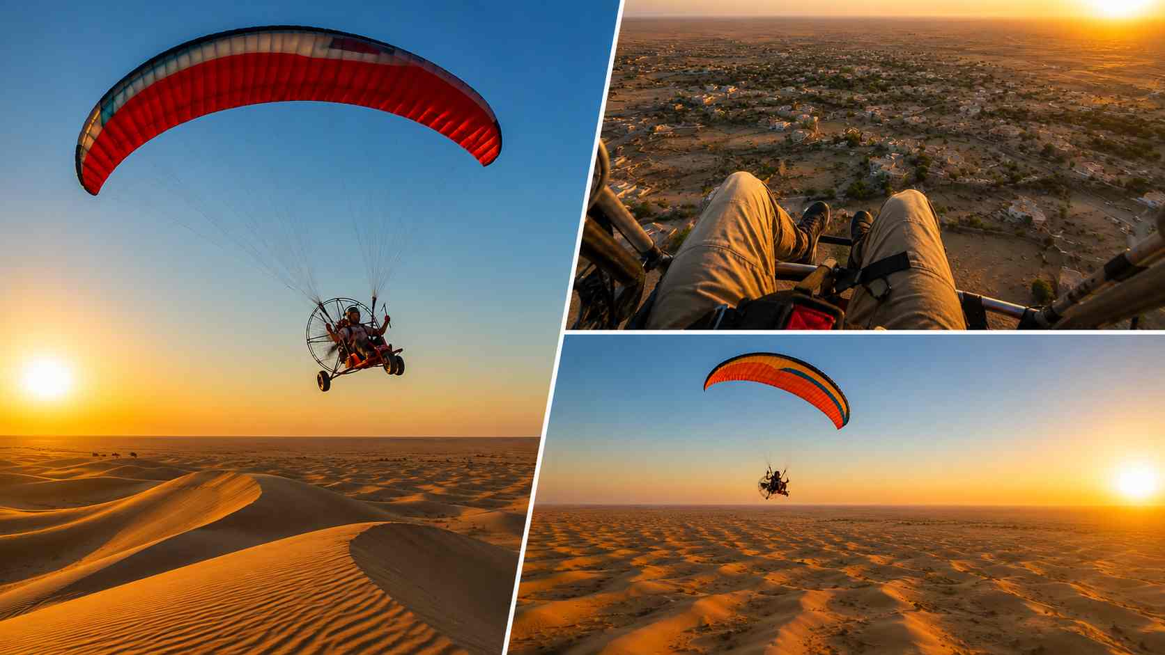 Extended Paramotoring Flight